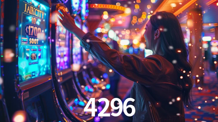 Sinta a adrenalina dos jogos de cassino com 4296